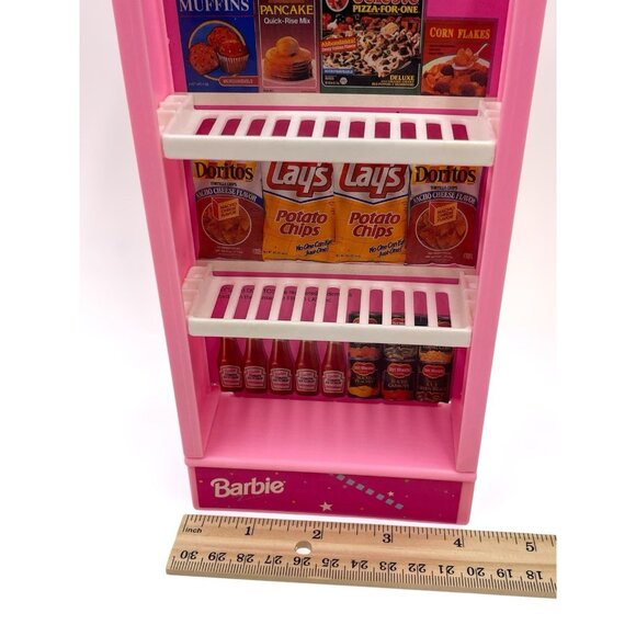 Vintage 1991 Mattel Barbie Grocery Store Set #7296 – Mini Food Accessories - Picture 11 of 12